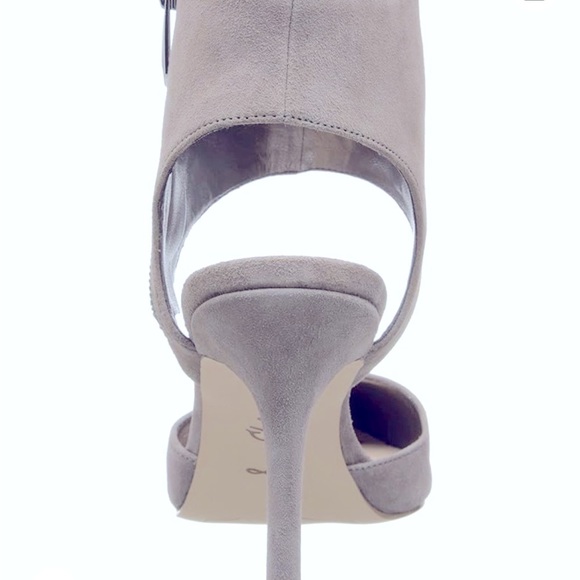 Sam Edelman Zaida Sz 7 pump featuring ankle cuff with silver-tone outer zipper - Picture 3 of 7